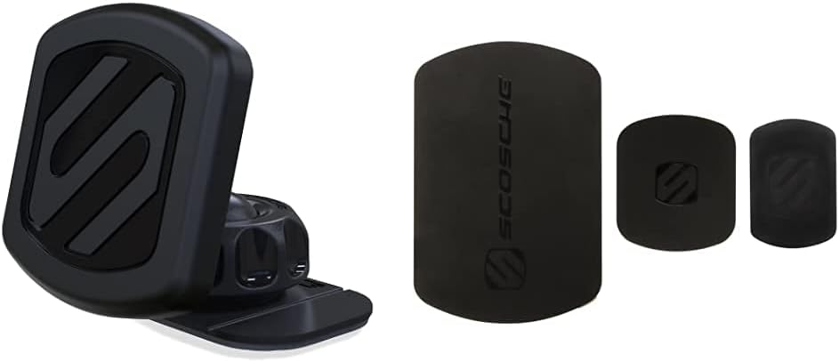 Scosche MAG12V-XCES0 MagicMount Magnetic Phone Holder Mount for Car Cigarette Lighter - with USB Charging Outlet, Universal with All Devices - Phone Lighter Mount : Cell Phones & Accessories