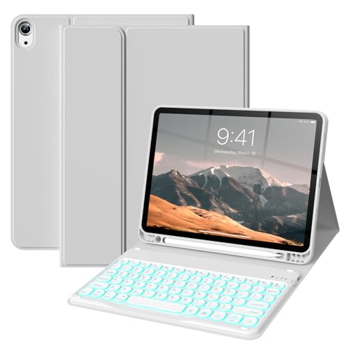 BQDIYOO iPad Air 7th/6th 11C`pP[X L[{[ht M3/M2 (2025/2024) iPad Air 5 4 10.9C`P[X(2022 2020) 7FobNCgL[{[hJo[ yVz_[t