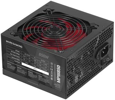 Mars Gaming MPIII850, ATX 850W Power Supply, 5 Years Warranty, 85...