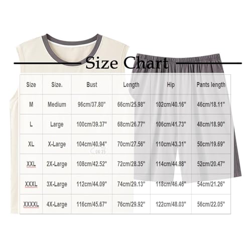 Mens Tank Top and Shorts Pajamas Set 2 Piece Summer Sleepwear PJ Set Front Pocket Shirts with Bottoms Sleep Sets2