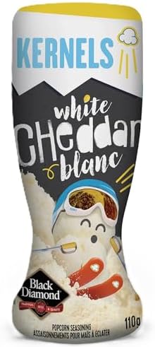 Kernels, Popcorn Seasoning, White Cheddar, 110g