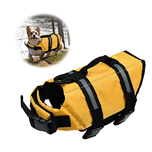 Podazz Giubbotto salvagente per cani Giubbotto di sicurezza