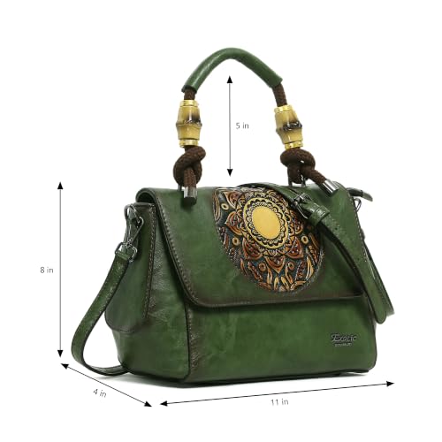 EXOTIC green sling bag – image 4
