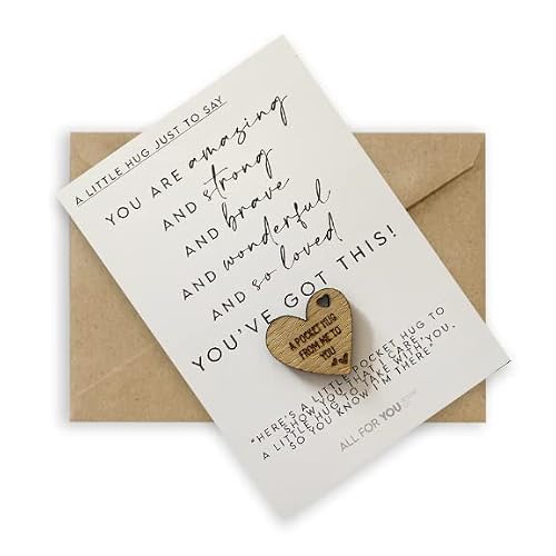 Image of You've Got This Pocket Hug, Token Gift, Youve got this, thinking of you gift, brave sending hugs, Pick me up gift, Pocket Hug Token