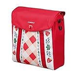 - Volumen: 14,5 Liter Shoppertasche CORDO Glorious Dutch 14,5 Liter Rot Fahrrad Gepäckträgertasche 32 X 14 X 34 CM