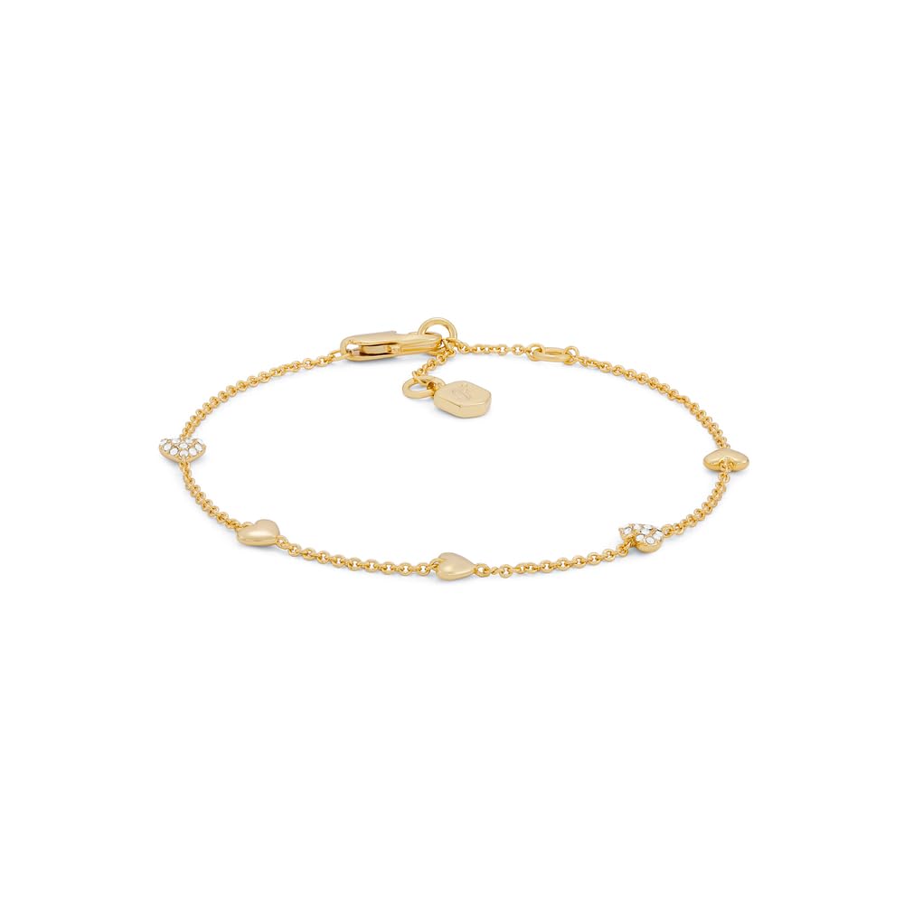 Fossil Sutton Damen Gold-Ton Messing Armband, JA7299710
