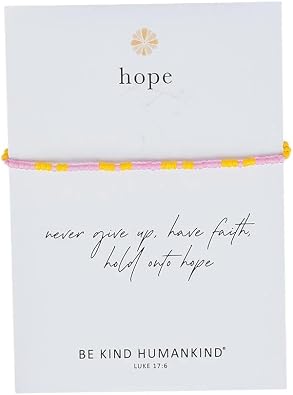 My Saint My Hero "Be Kind Humankind Bracelets Wear the Message, Share the Mission - Kindness Starts Within