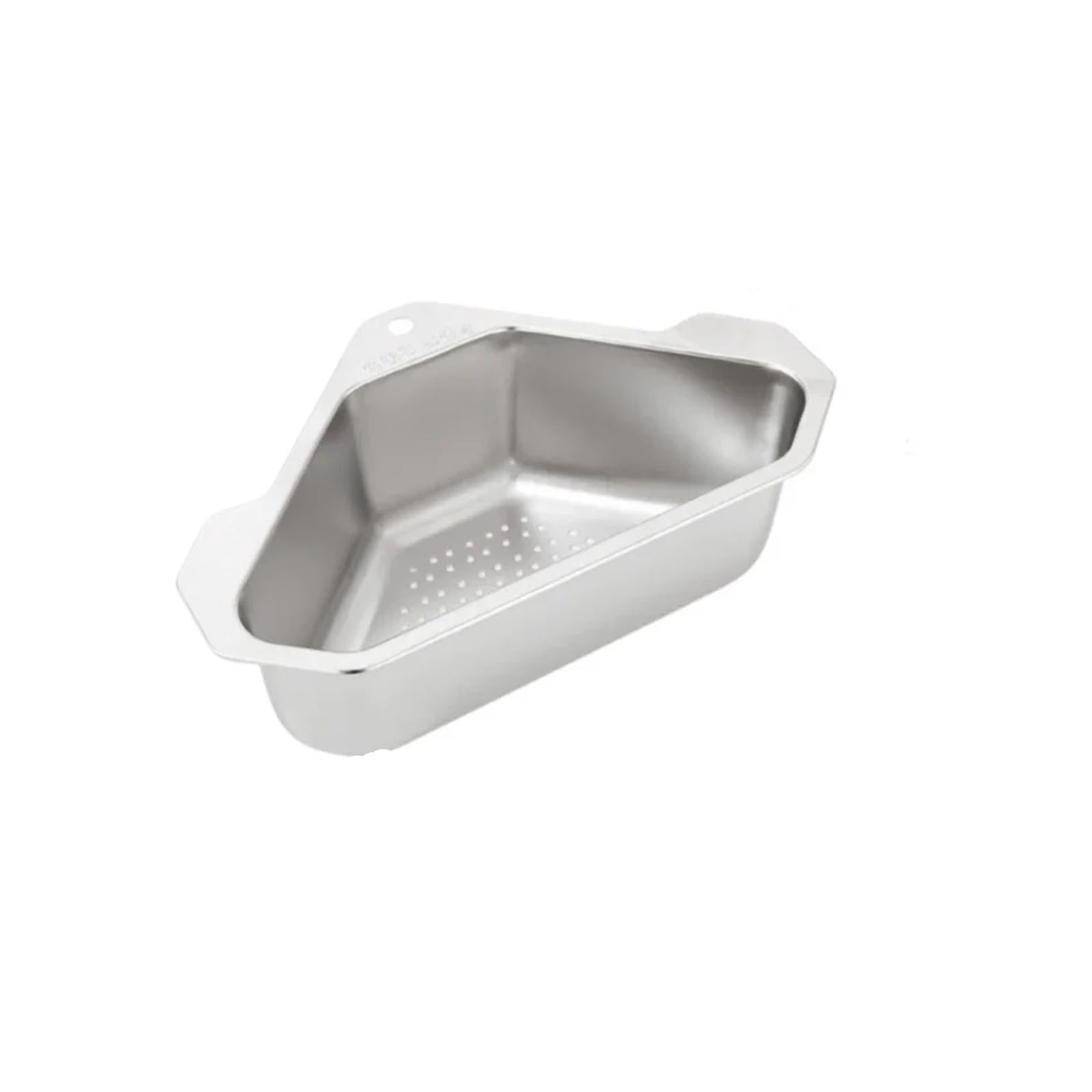 WZPTLKIBAD Stainless Steel Triangle Drain Basket Sink Filter Rack