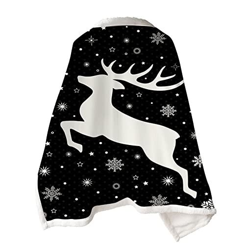 Massage-AED Couverture De Châle pour Femmes - Châle Confortable Enveloppant Poncho Couverture en Flanelle Écharpe Couvrez Les Enveloppes d'hiver pour Les Femmes Couverture Chaude Cape Châle Cover