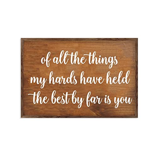 Plaque murale vintage en bois pour décorer votre chambre