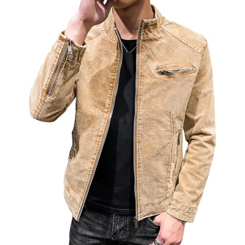 Chaqueta de mezclilla vintage para hombre Maiyifu-GJ miniatura 1