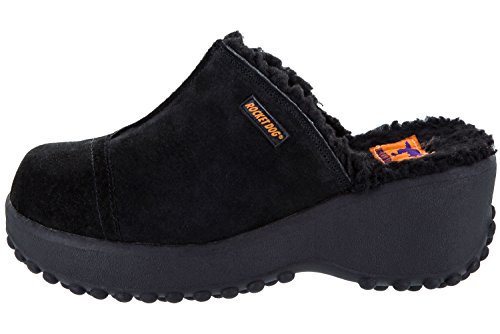 Rocket Dog Women's Frannb Mule, black, 10 M US