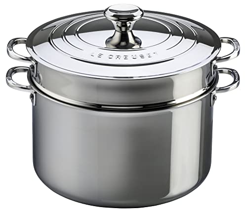 Le Creuset Tri-Ply Stainless Steel 10 Pc. Cookware Set #TOP6