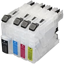 4 Pack Refill Ink Cartridges Compatible with DCP-J4120DW MFC-J4420DW J4620DW J4625DW J5320DW J5620DW J5625DW J5720DW Printers