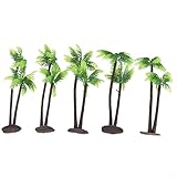 Perfette per progetti fai da te: queste palme da cocco in plastica possono essere utilizzate per terrari fai da te, giardini fatati e composizioni di muschio. Lascia fluire la tua creatività e crea paesaggi belli e fantasiosi con questi alberi.