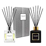 LANGE DAUER BIS ZU 90 TAGEN. Im Gegensatz zu vielen anderen alkoholreichen Düften, die schneller verdunsten, werden Touche-Diffusoren aus hochwertigem Parfümöl aus aller Welt hergestellt. Die Formel verteilt den Duft langsam in der Luft, was bis zu 90 Tage dauern kann. Dieser Diffusor aus 100% reinem ätherischen Öl ist sicher und giftfrei! Unsere Duftstoffe sind frei von Formaldehyd, Methanol, Benzol, Glyoxal und Cl-Dichlorethylen.