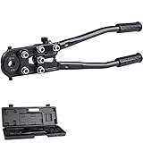 Alicates Prensadores de Tuberías de 3t, Alicate para Prensar Tubo Mecánicos, Prensadora Tubo Manual para Tubo de Pex/Pb/Plástico de Aluminio, U16,U20,U25mm Molde de Prensado