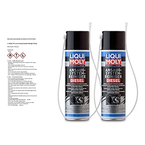 2 x Liqui Moly 5168 Pro-Line Diesel Intake System Cleaner 400ml Cover