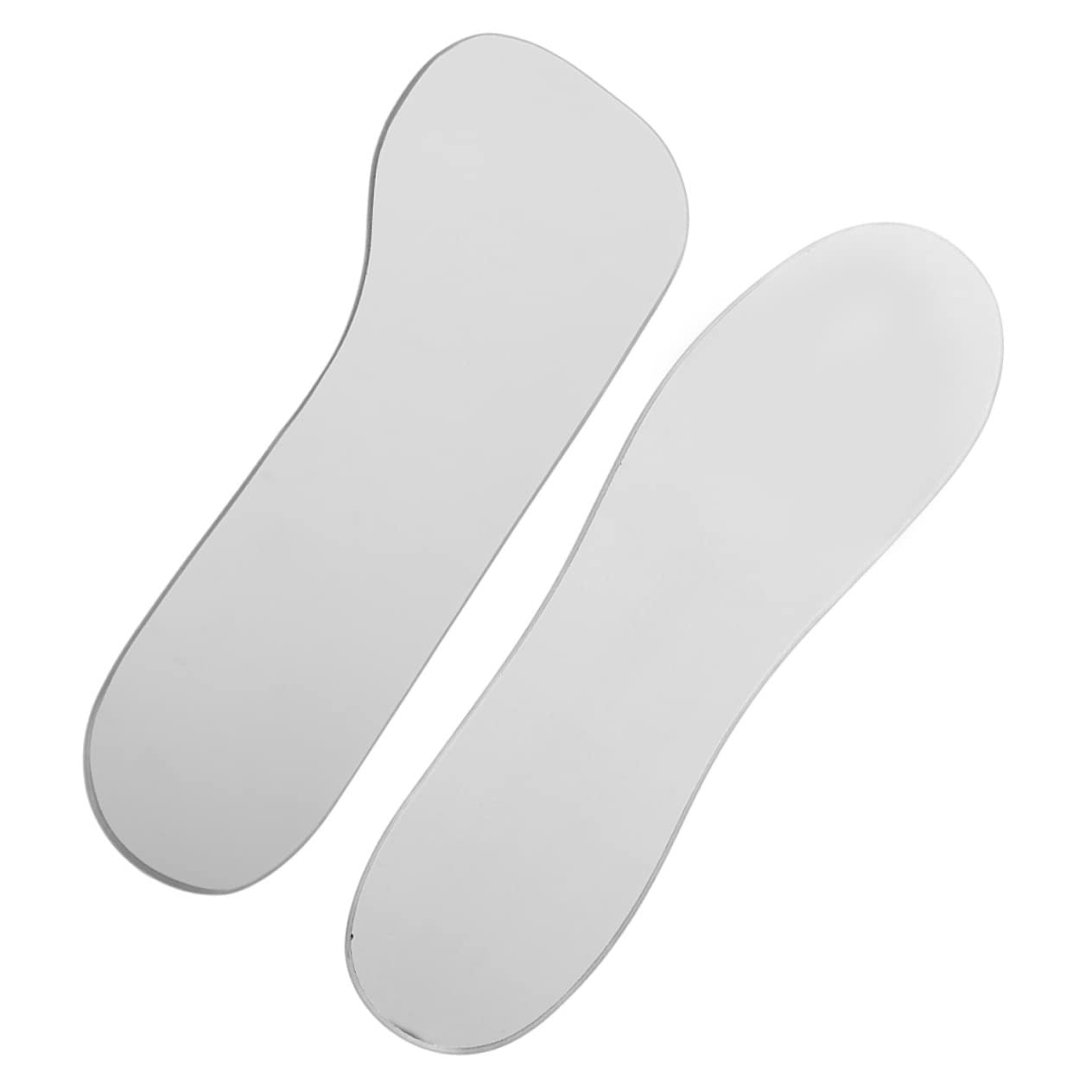 KICHOUSE 2pcs Oral Cavity Inspection Mirrors Double-Sided Dental Mirrors for Teeth Check Outdoor Sports Injury Tool Comfortable Rounded Edges Easy Viewing Design