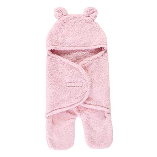 Hudson Baby Unisex Animal Sherpa Stroller Sack Lt Pink