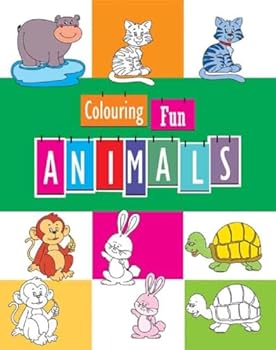 Paperback Colouring Fun - Animals Book