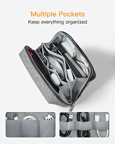 Inateck Electronics Organizer, Travel Cable Organizer Splashproof Accessories Bag Waterproof #TOP5