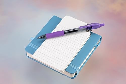 Image of PILOT G2 Premium Refillable & Retractable Rolling Ball Gel Pens, Fine Point, Purple Ink, 12 Count (31029)
