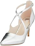 Pump für jeden Anlass Buffalo Damen Mabel Pumpe, Silver, 38 EU