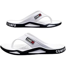 EVA Sandals for Men - Hand Washable, All-Season Wear, Minimalist Striped Design, Ideal for Home and Beach, Beach Shoes | Minimalist Sandals | EVA Home Slippers