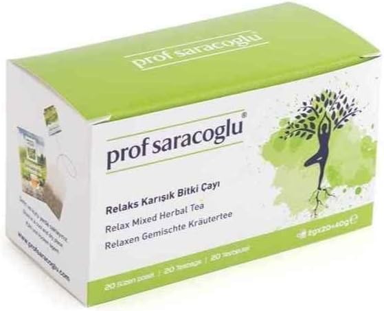 Prof Saracoglu Relaks Karışık Bitki Çayı 20'li Filtre Poşet