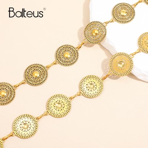 Cowgirl Chain Belts for Women Silver Gold Western Concho Belt for Dress Jeans Country Concert Outfit3