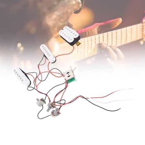 Micros SSH de qualité supérieure pour guitare électrique avec circuits inclus - 5