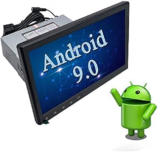 YODY 10.1 Inch Single Din Android 9.0 Car Stereo Support Bluetooth WiFi GPS