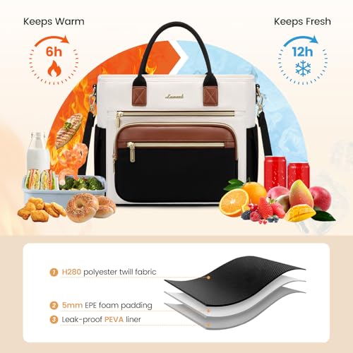 LOVEVOOK Large Adult Lunch Cooler