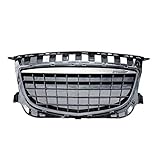 Front Bumper Grill Compatible With Buick Regal Opel Insignia GS 2014-2016 Radiator Grille Car Styling Accessories (Color : Carbon fiber)