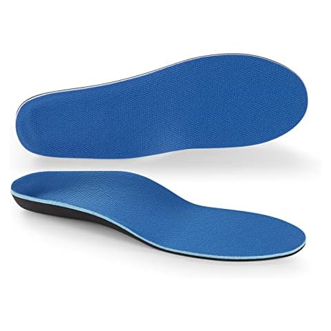 Insoles,Neutral Arch Support,Plantar Fasciitis Pain Relief,Rigid Shell,Maximum Cushioning,Men's 12-13 Cover