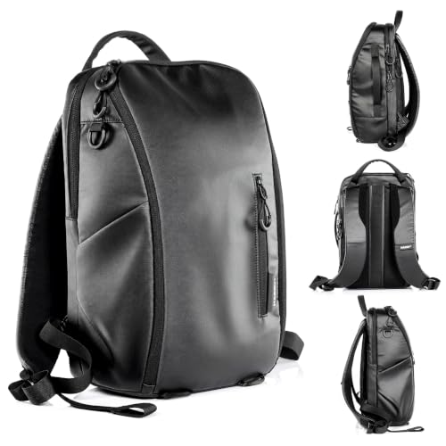H HARDY 180 Sac ? Dos de Voyage Cabine 40x30x20 PC 15 Pouces 24L Noir