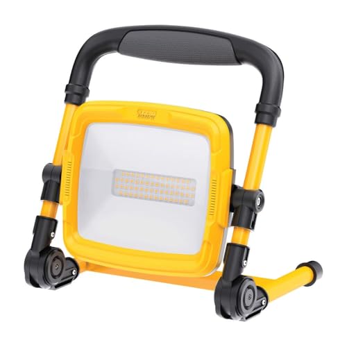 Feit Electric 54W LED Work Light, 5000 Lumens, Ultra Bright Flood Light, Plug-in Portable LED Work Light, Wet Location Rated, Pro Series, WORK5000XLPLUGFOLD