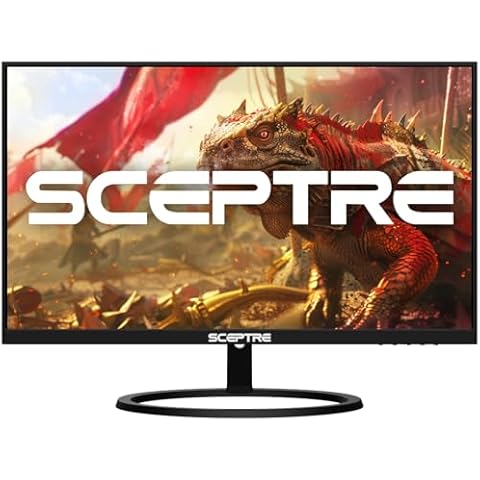Sceptre IPS 27 Inch 2K 2560 x 1440p QHD 75Hz DisplayPort HDMI 99% sRGB Build-in Speakers Machine Black (E275W-QPT) Cover
