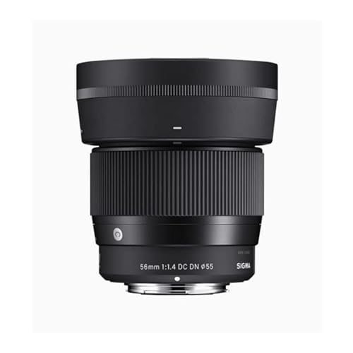 Sigma 56Mm F1.4 Dc Dn Contemporary Lens For Nikon Z Mount Mirrorless Camera With Lh582-01 Lens Hood Bundle With Sling Camera Bag, 64 Gb Sdxc Memory Card, Cleaning And Accessory Kit (4 Items) #TOP1