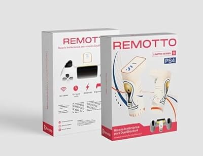 Remotto Battery EDICIÓN Especial WORLDCUP - Cargador para Mando de PS4 Inalámbrico - +12 Horas de Autonomía - Batería Portatil Fácil de Transportar - Sin Cables, Juega Mientras Carga - Larga Duración | Ya disponible en tu tienda friki favorita! En mundofriki.es!