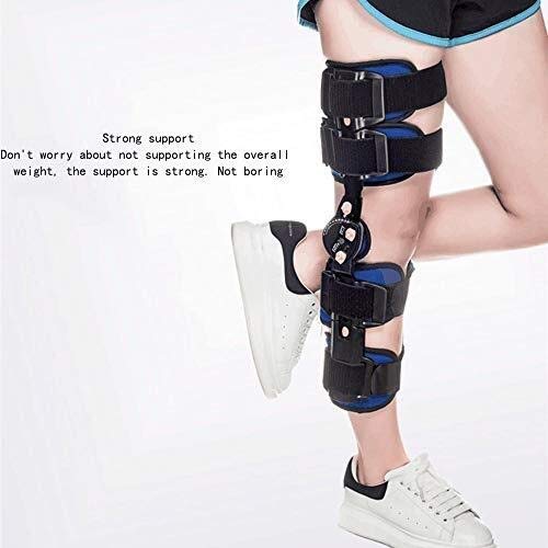 Rodilleras Médicas Orthosis De Pierna Ajustable, Ortesis Articular Retráctil For La Rodilla/Fractura De La Pierna/Soporte De La Cadera De Rehabilitación De La Articulación