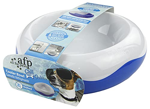 ALL FOR PAWS Dog Cooling Water Bowl (1500ML)