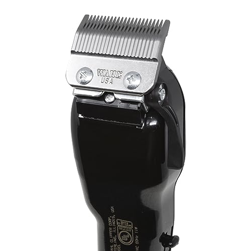 Wahl Professional Icon Clipper - Full Size With Ultra Powerful V9000 Motor for Professional Barbers and Stylists - Model 8490-900, Black - Thumbnail 4