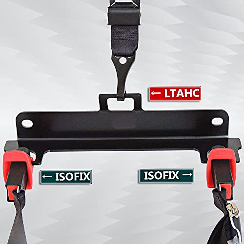 Samman Child Safety Seat Belt Bracket Mount Base Isofix Latch Interface Mount Bracket Universal Car Child Seat Restraint Anchor Mounting Kit Fitting Isofix Latch Compatible With Ford Focus #TOP3