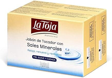 La Toja Soap by La Toja. 2 Bars of La Toja Bath Soap 4.25 ounces Each. Contains Mineral Salts.