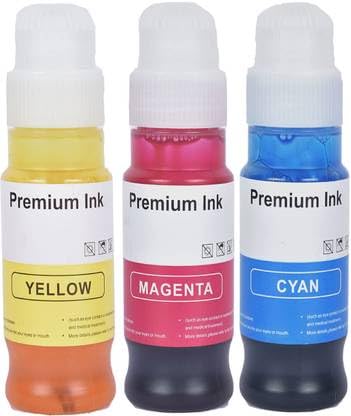 Premium Ink Set for Canon GI-71, Compatible with G1020, G2020, G2021, G2060, G3020, G3060 Printers, 4 Colors