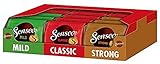 Senseo Pads Probierbox mit 3 Sorten: Classic, Mild und Strong, 240 Kaffeepad UTZ-zertifiziert, 15 x 16 Getränke, 1.6 kg