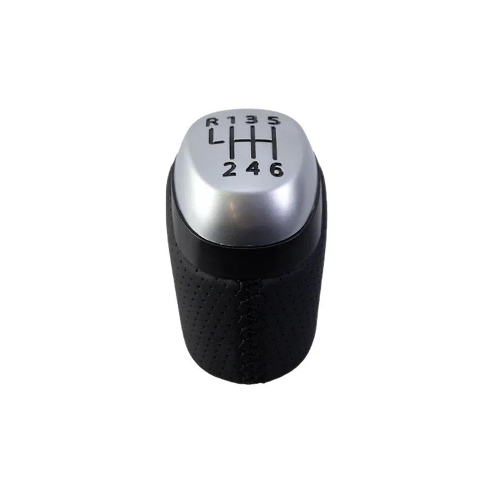 POANBCGY Shift Ball Joint Car Gear Shift Knob for Renault Megane IV MK4 BFB for Renault Kadjar Talisman 2015-2022 Shifter Lever Stick Handball(Black 6 Speed)