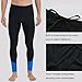 Ubestyle UPF 50+ Men's Active Surfing Water Leggings Swim Pants Swim Tights Beach Pants Sun Protective (UBT3006BLACKBLUEXL)